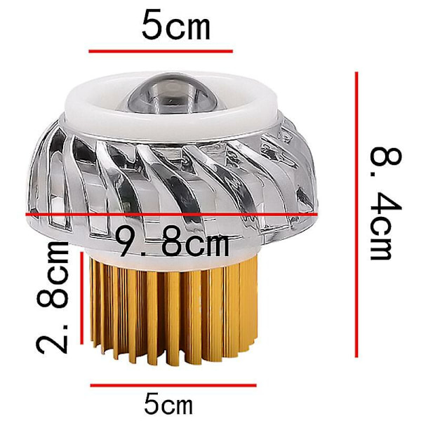 12v Motorcykel Forlygte Lampe Projektor Linse Lys Med Led Engel Djævel Øjne Forlygte 30w 1200lm