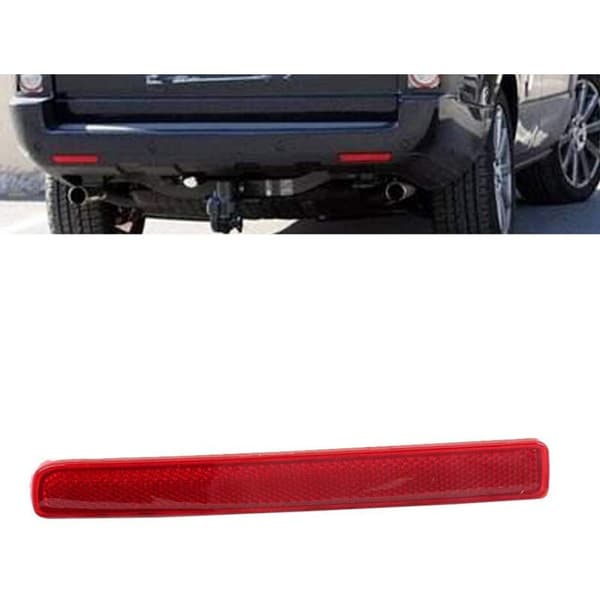 XFF500020 Rød refleksstripe for bakre støtfanger til Mazda 3 2004-2009