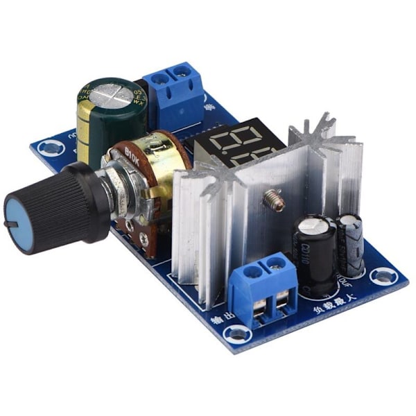 LM317 Justerbar Spenningsregulator Digital Spenningsvisning Strømforsyningskort Lineær Regulator Justerbar Strømforsyningsmodul Justerbart Kort Volta