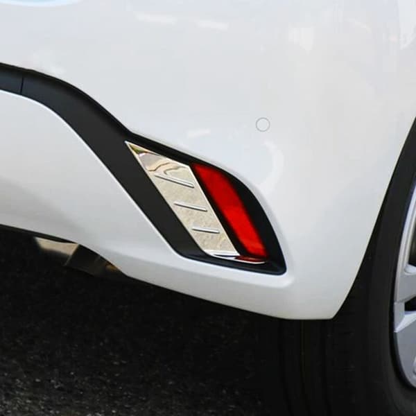 Til AQUA 2021 2022 ABS Krom Baglygte Reflektor Dekoration Ramme