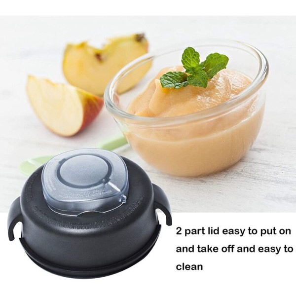 2-delt lokk og kork for 64 ounce beholder blender reservedeler (høy profil) for 5200 5000