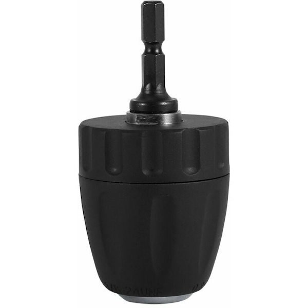 Skruvmejselchuck, 0,8-10 mm 3/8\"-24UNF Nyckellös borrchuck med 1/4\" sexkantsfäste borrtillbehör