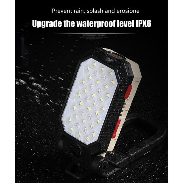 Campinglys LED-kabellys Multifunksjonelt campinglys Nattlys, Liten rund lampe