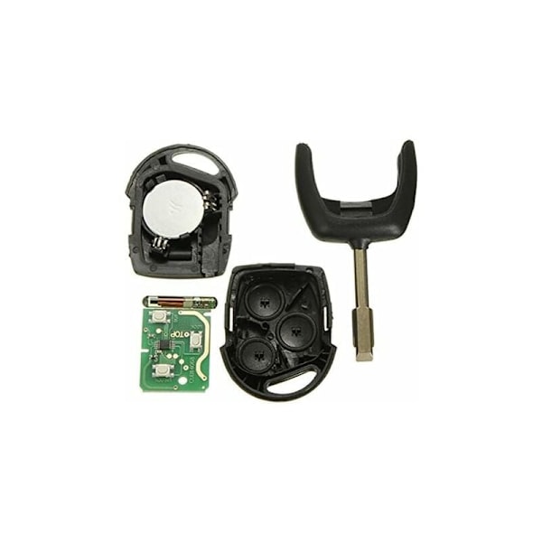 1 st 3-knapps 433MHz fjärrnyckel FOB för Ford/Mondeo/fiesta/focus/KA transit