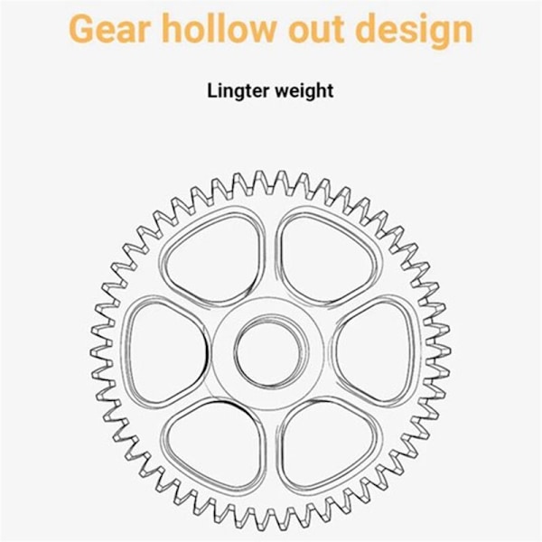 1 stk Højpræcision CNC POM Hærdet Stål Gear Sæt til VORON Printer Tilbehør 0.2 2.4 Trident CW1 CW2