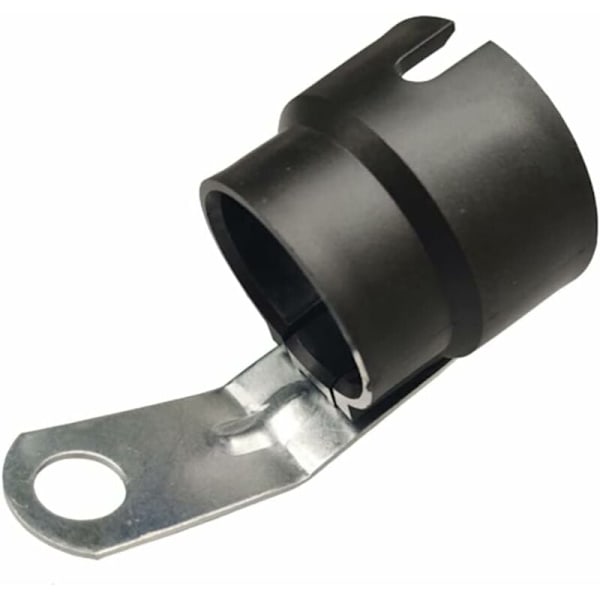 Hengerkontaktbrakett Tilhengerkontaktbrakett 7Pin/13Pin Tilhengerkontakt Adapter Tilhengerkontaktbrakett for RV UTV Tilhenger, Svart