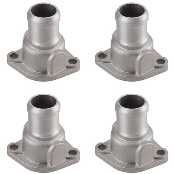 4X Radiator Køling Rør Forbindelse Flange 026121 145E til Golf A6 Sæde J Etta B3 B4