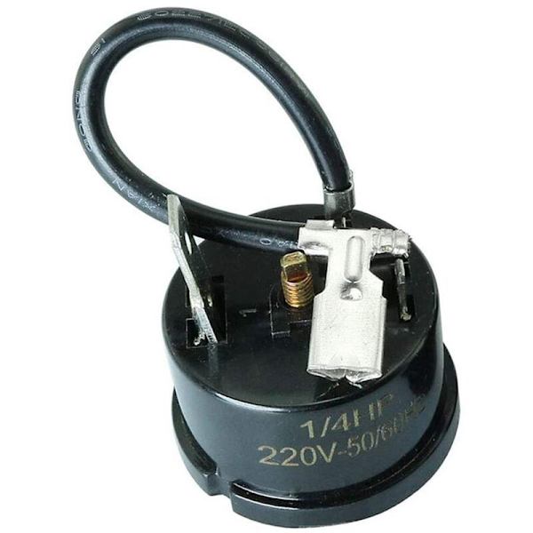2 st 1/4HP-180W Kylskåp Termisk Överbelastningsskydd Kompressor Reservdel för Minikylskåp, Vinkyl