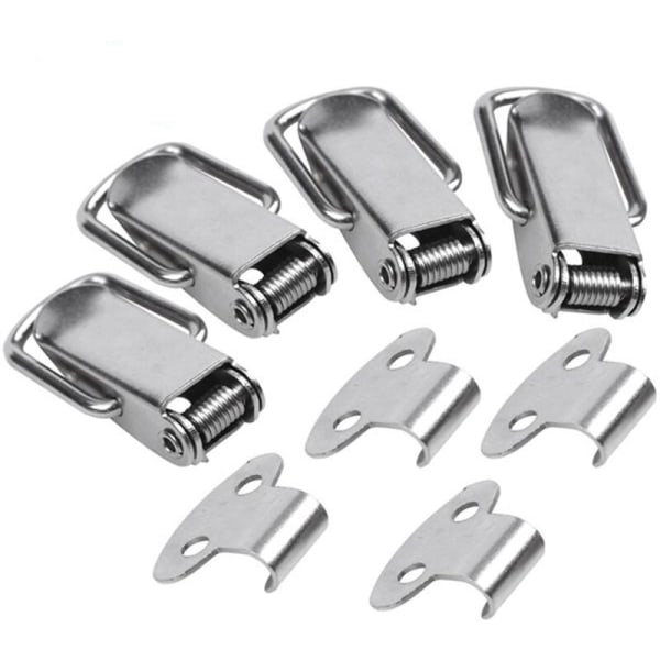 Skaplåsspring Toggle Switch Sølv 4 stk