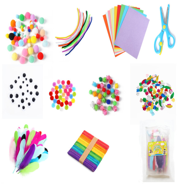 Arts and Crafts Supplies - Hantverk för 4, 5, 6, 7, 8, 9-åriga flickor, födelsedagspresenter för barn