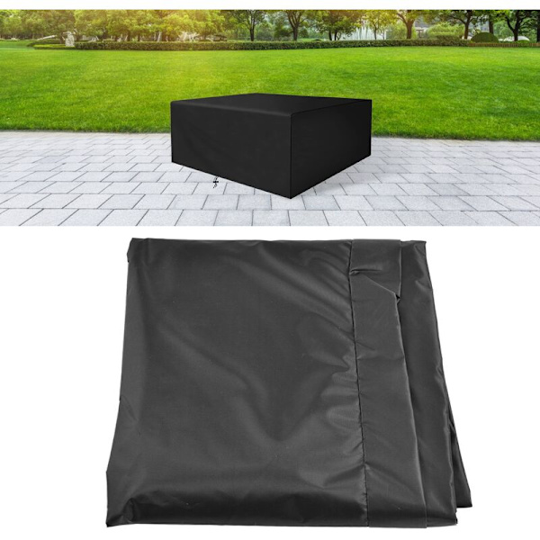 150x150x75cm Utomhusmöbler Dammskydd Trädgårdsbord Stol Soffa Skydd 210D Vattentät Skydd