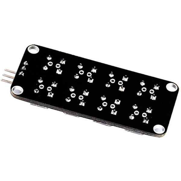 LED-lysemittermodul Piranha 2X4 Hvidt lys