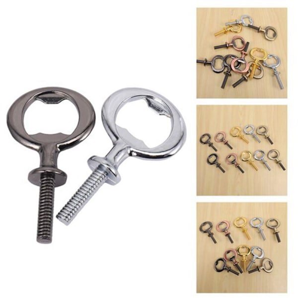 20 stk. Metal Ølbååbner, Åbnerindsatser Kit, Gevind Ølbååbner til DIY Projekter