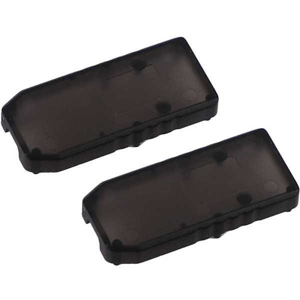 USB-stik i plastikhus, USB-plastikhus til elektroniske produkter (2 stk.) Sort