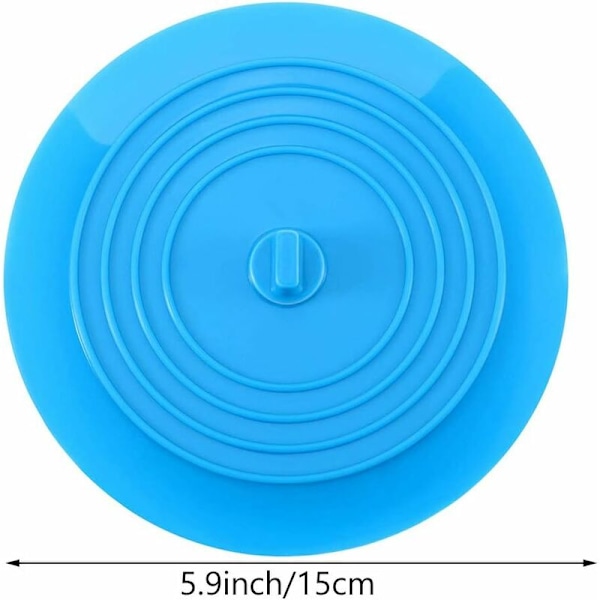 Silikon Sänkhål Silikon Badkarspropp Avloppspropp Universal Badkarspropp Gummi Badkarspropp Universal Avloppspropp för Badrum (3 ST)