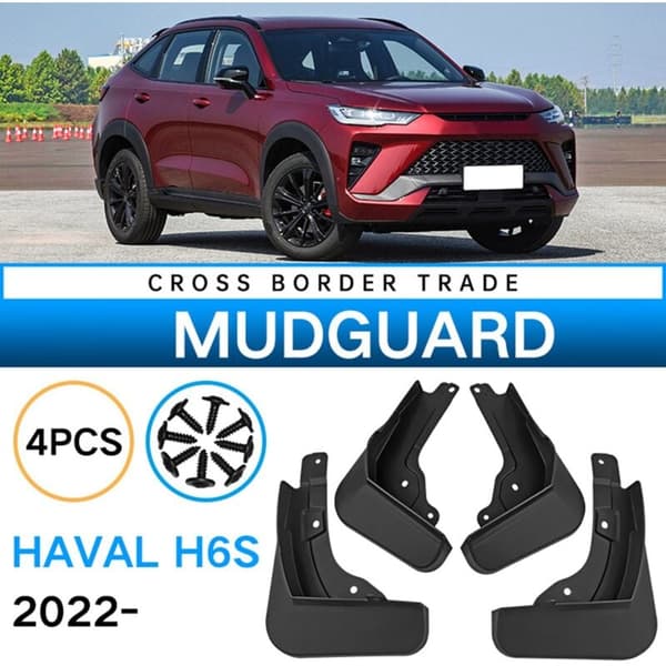 - Bilskærm til H6S 2022 Mud Guard Flap Splash Flaps Mudflapor Tilbehør