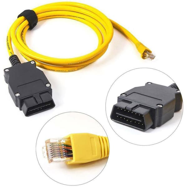 Ethernet til OBD-grensesnittkabel Diagnostisk koding for Enet