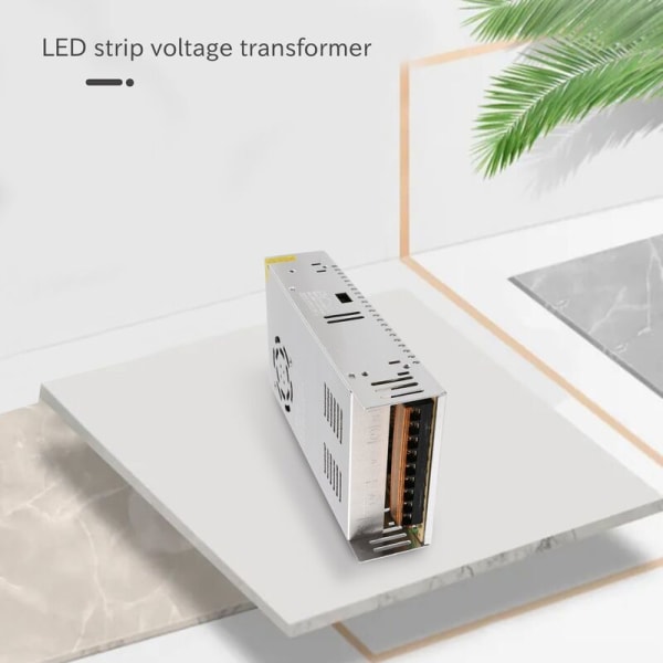 AC 110V/220V till DC 48V 8.3A 400W Spänningsomvandlare Strömbrytare Strömförsörjning för LED-remsa