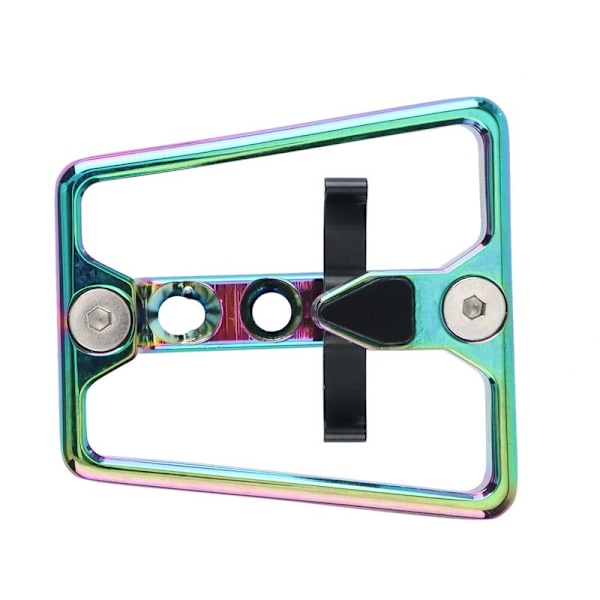 Front Carrier Cykeldele til Brompton Aluminiumlegering Pig Nose Panniers Blok Beslag Sammenklappelig Cykeltas Holdere, Farve