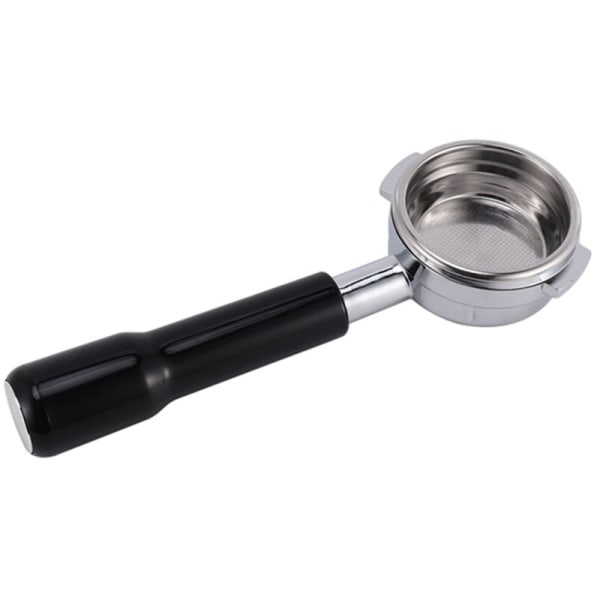 Profesjonell kaffefilterholder i rustfritt stål 58MM bunn med enkel og dobbel koppfilterkurv