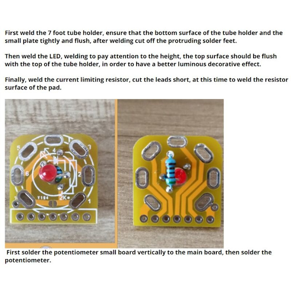 DIY-kit 2P2 Elektronrör Enstaka Lampa Medium Wave Radio 2P3 Radio Kit