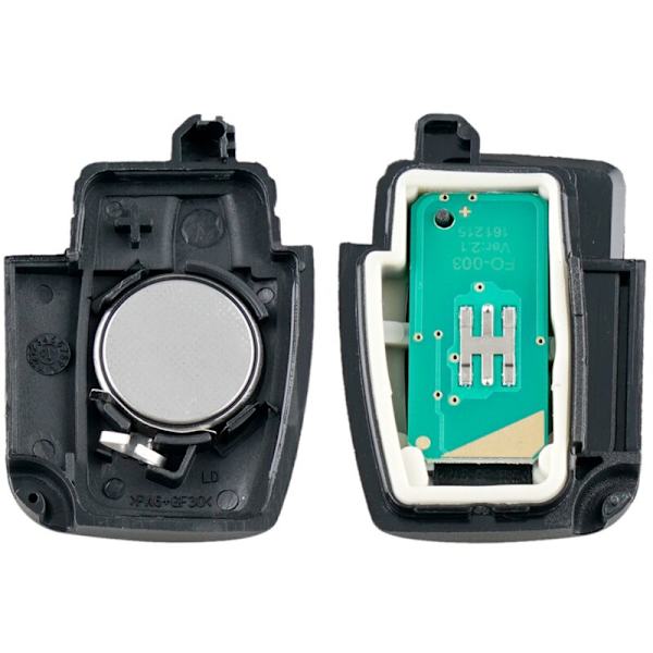 3 knapper bil smart fjernkontrollnøkkel passer for Focus Fiesta 2013 Fob Case 433Mhz