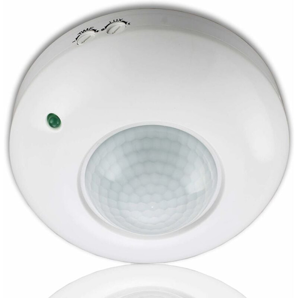 PIR Bevægelsessensor Overflademontering 360° Max 1200W