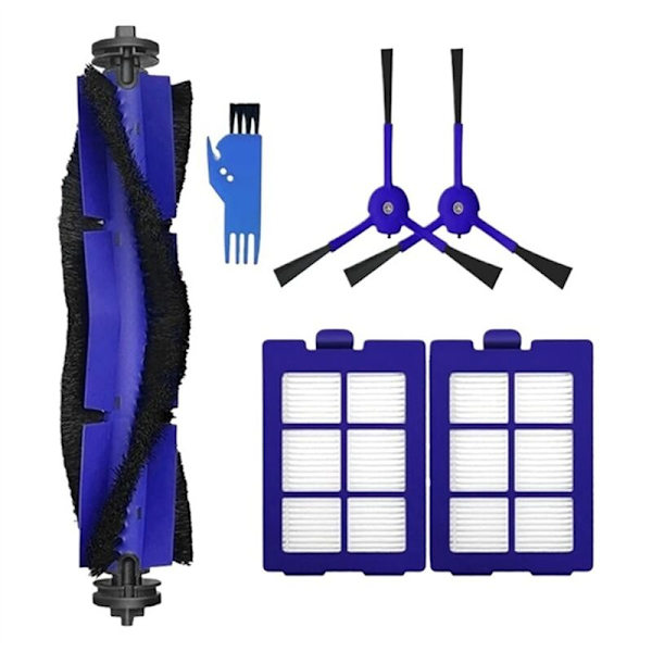 Robovac X8 -sarjan hybridirobotti-imurin vaihto-osat - Pestävä pääharja, sivuharjat ja HEPA-suodatin