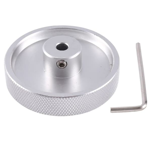 Diameter 60mmx6mm Industriell Aluminiumlegering Måleenkoder Tellerhjul for Enkoder Tilbehør Enkoderhjul