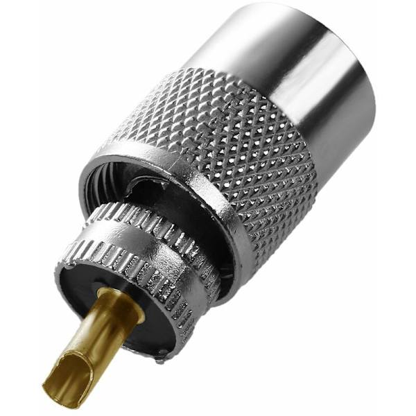 5 stk. UHF Pl259 loddeforbindelse til Rg8