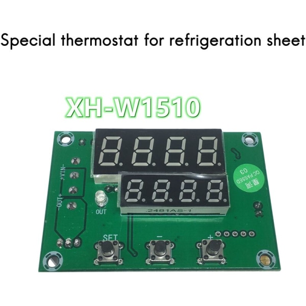 XH-W1510 Erityinen termostaatti kalvopäällysteiselle jäähdytykselle 10A Puoli­johde älykäs digitaalinen termostaattiohjain