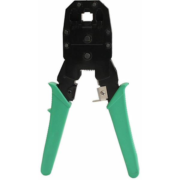 Nettverkskabeltang, krympetang, RJ45-sett, med batteri
