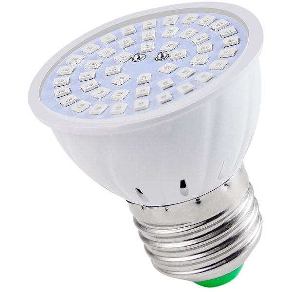 E27 80 Plantevekstlampe LED-spektervekstpærer Fytofrøplantelampe for innendørs hydroponiske planter