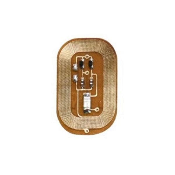 5 stk. NFC Flash Nail Sticker LED Bare Chip Smart Nail Lamp Forbedring, Grønt Lys