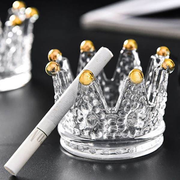 Votivljusstake Set om 6 Kronljusglas Tealight-hållare Lämplig för Bröllop, Fest och Heminredning (Guld)