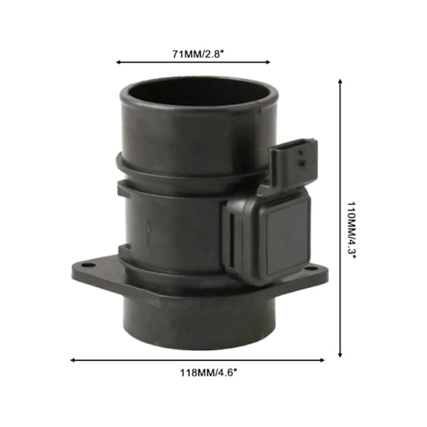 Luftmassemätare Sensor för 2.0 2.5 CDTi 5WK97008Z, 5WK97008, 8200280060