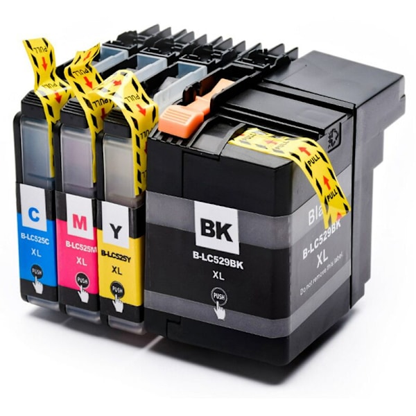 Passar till Brother bläckpatron Brother LC529 LC525 DCP-J100/J105/-J200