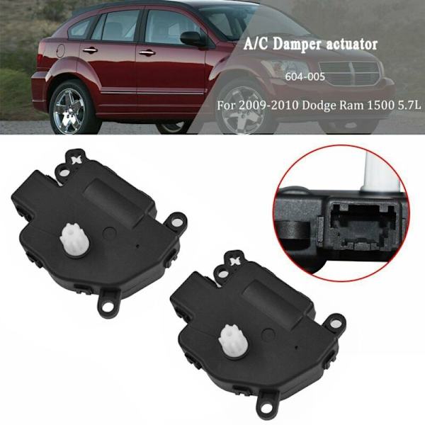 Bilvarmer A/C Luftblander Dør Aktuator til Ram 1500 5.7L V8 2009-2011 68089742AA 68448026AA 2Pcs Serie