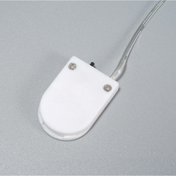 10 stk. CR2032-serie knapcelle-batteriboksholder med tænd/sluk-knap 3V batteriboks