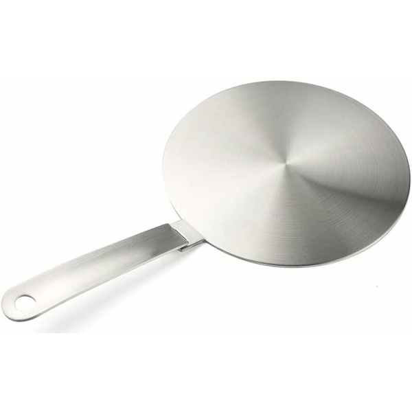 Induksjonsadapter, Konverterplate for induksjonstopp, Varmesprederplate med separerbart håndtak og base 20cm