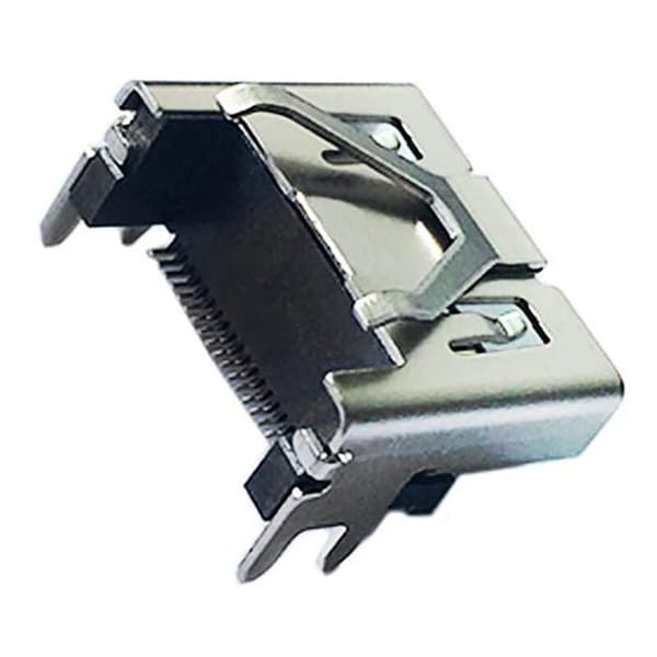 Port Display Socket Interface Connector Ersättning för Slim Pro Konsol 2 st
