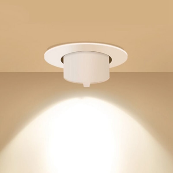 LED Elefantstamme Lys Blomstring COB Spotlight Innebygd Nedfelt Taklampe 360 Grader 20W