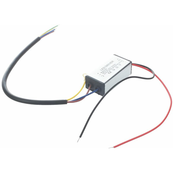 SODIAL(R) LED-lampe Transformator Driver Strømforsyning DC 36V 20W Vandtæt
