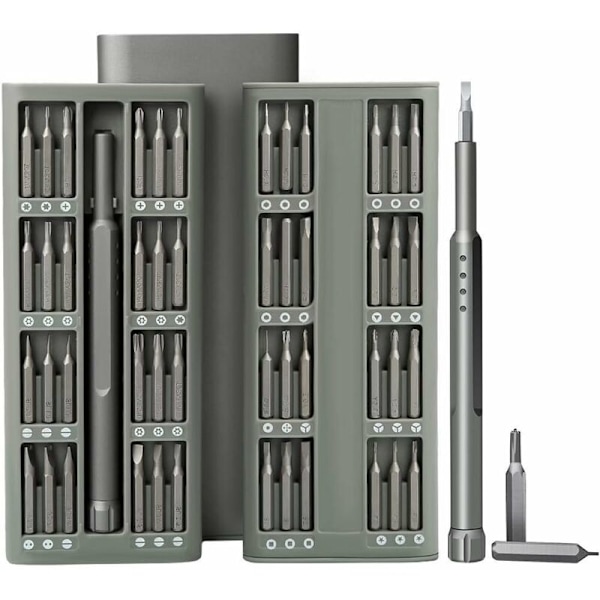 Precisionsskruvmejselset för iPhone-reparation - 48 delar, S2-stålverktyg för mobiltelefoner, kameror, datorer