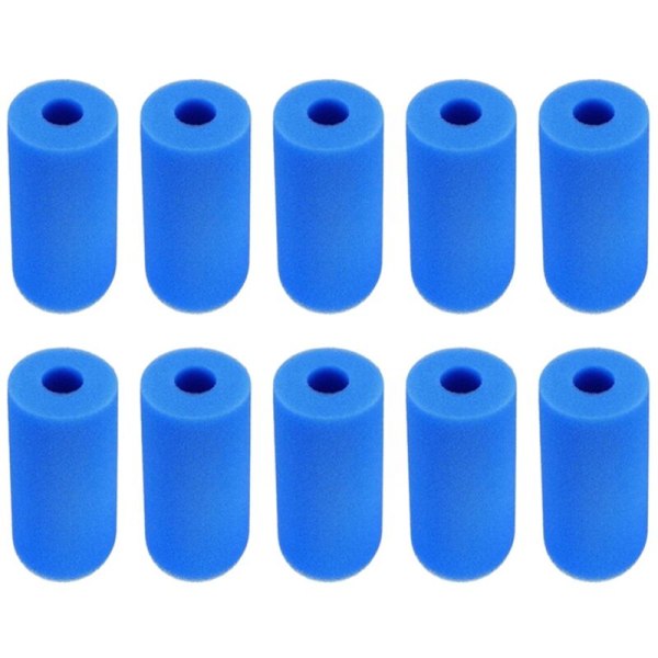 For Type A vaskbar svømmebassengfilter, gjenbrukbar skumrengjøringssvamp, badekarfilter, hagetilbehør