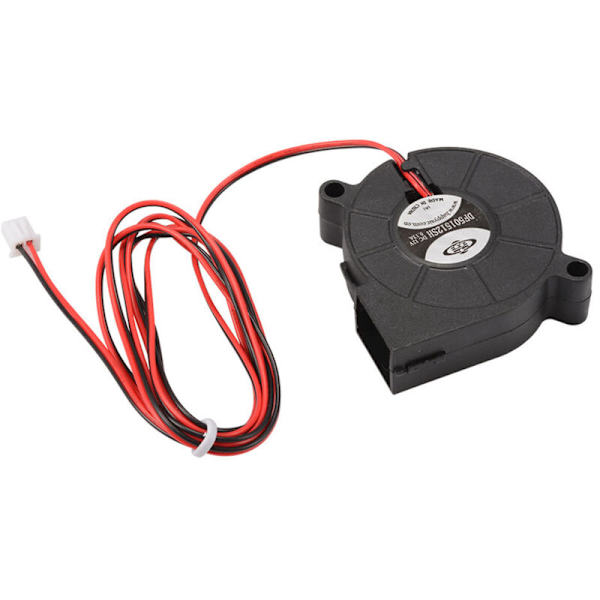 3 st Brushless DC12V 5015 Avgasningsfläkt 2-polig för 3D-skrivare TE726