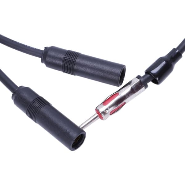 1 stk. Bilstereo Radio Antenne Adapter Hann til 2