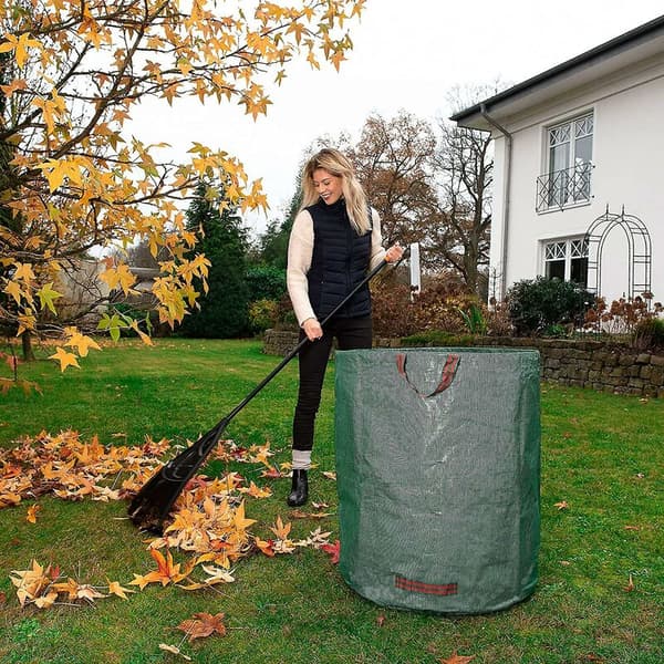 3X Rivbeständiga 60L Trädgårdspåsar