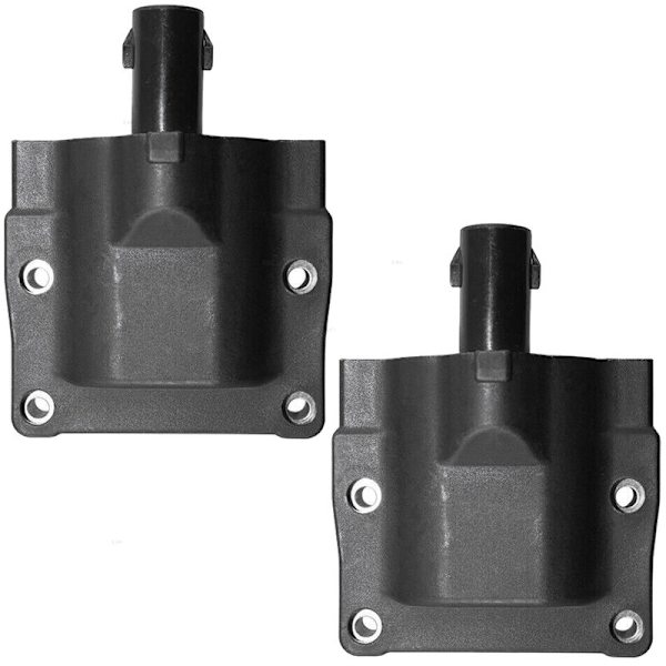 2 st tändspole tändstift packmodul för 1990-1997 Lexus LS400 SC400 4.0L V8 Toyota 4Runner Camry Celica MR2 L4 V6