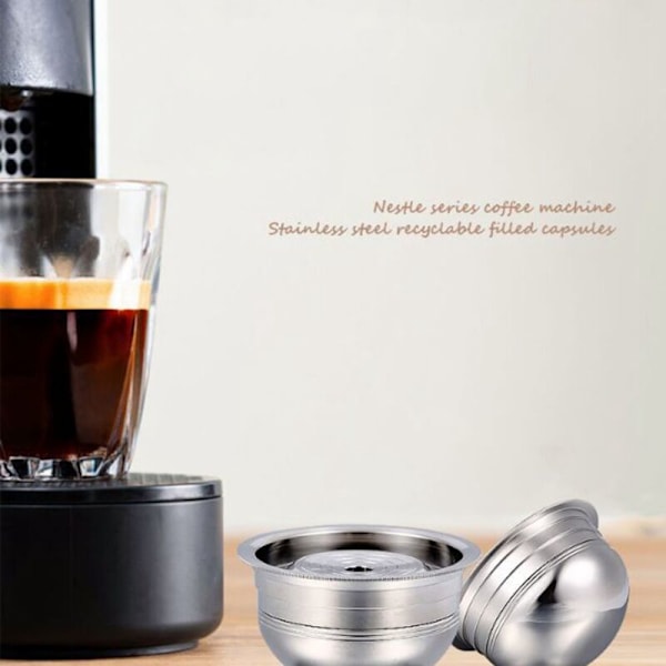Genanvendelig Kaffepod til Vertuoline GCA1 & ENV135 Rustfrit Stål Genopfyldbare Filter Dosering A
